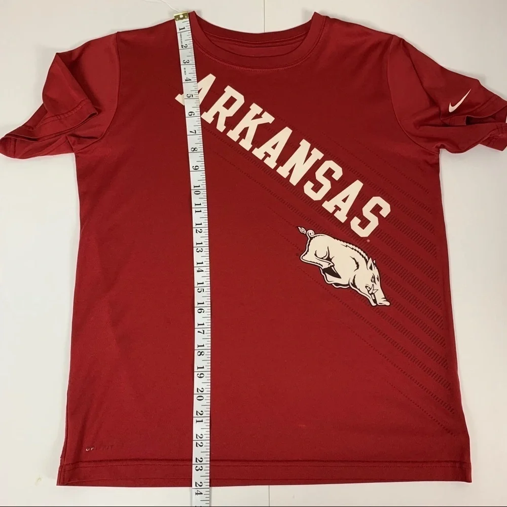 Nike Women’s Red Arkansas Razorback Dri Fit Tee ShirtSize Small